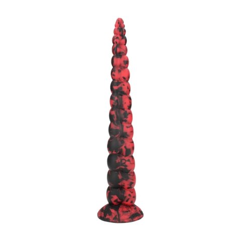 Infernal Tentacle Demon - Anal Snake - 14.8" / 37,5 cm - Red/Black