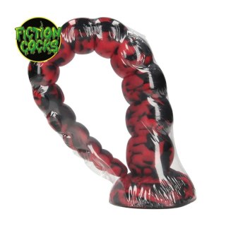 Infernal Tentacle Demon - Anal Snake - 14.8" / 37,5 cm - Red/Black