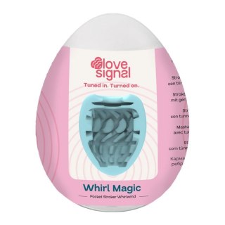 LOVE SIGNAL WHIRL MAGIC POCKET STROKER