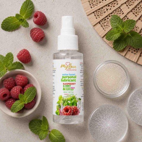 MyLove Aroma Series Intim&Massage 2in1 Raspberry & Mint 50 ml