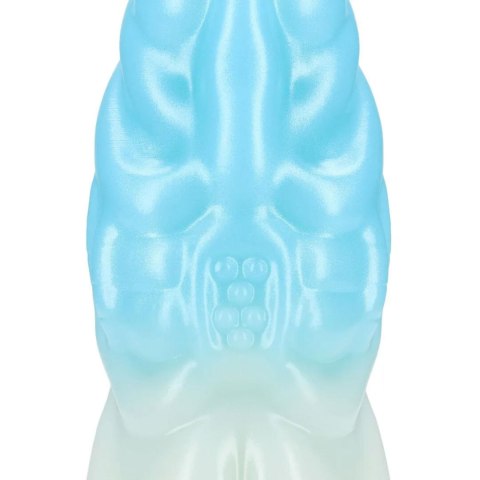 Vein Master - Silicone Dildo - Blue/White