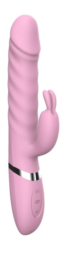 Wibrator-Rebecca Pink - Heating / Thrusting / 18 Vibrating functions USB