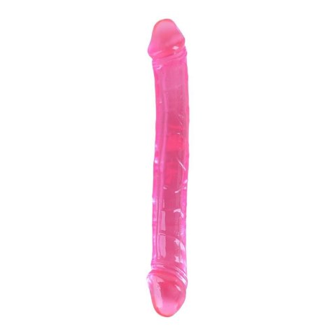 BUBBLEGUM BLAST LOLLIPOP LOOP PINK CLASSIC JELLY 9,8 INCH DOUBLE DONG