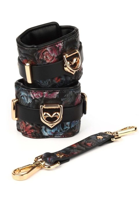 Floral Jacquard Ankle Cuffs