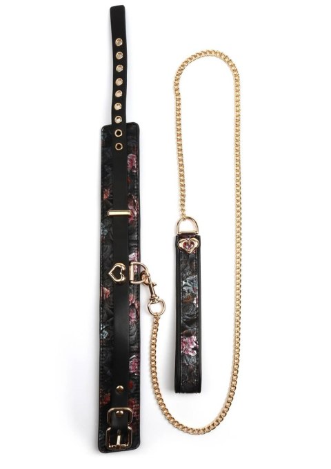 Floral Jacquard Collar & Leash