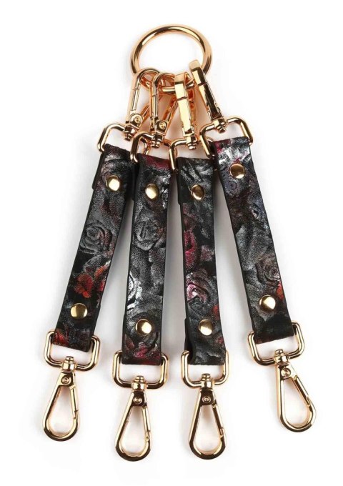 Floral Jacquard Hogtie