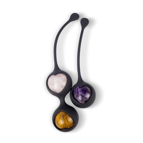 Adrien Lastic Harmony Stones - Natural Stone Kegel & Chakra Wellness Set