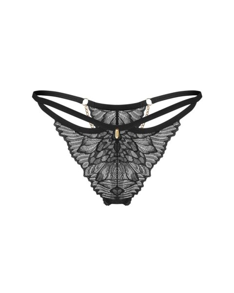 Matildea Black komplet 2-częściowy otwarty S/M