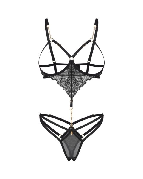 Matildea Black body otwarte L/XL