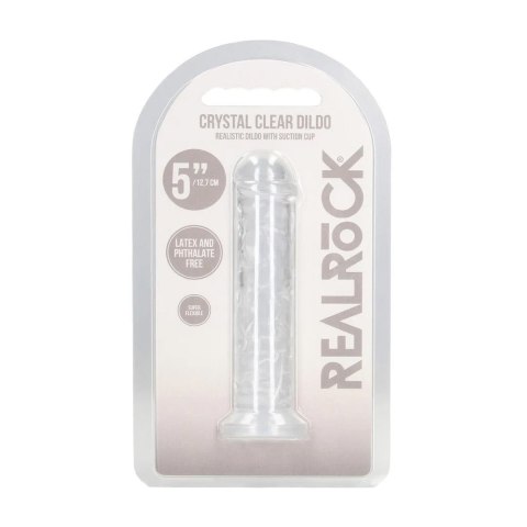 Realistic Dildo - 5" / 12,7 cm - Transparent