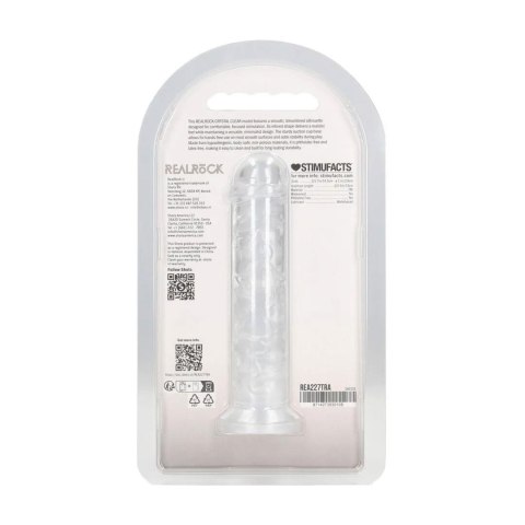 Realistic Dildo - 5" / 12,7 cm - Transparent