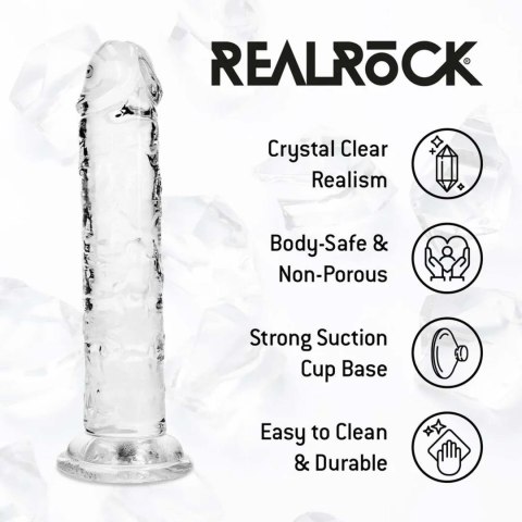 Realistic Dildo - 5" / 12,7 cm - Transparent