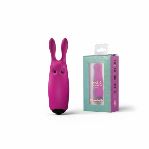 Adrien Lastic Lastic Pocket Vibe - Rabbit-Shaped Mini Vibrator with 10 Vibration Modes