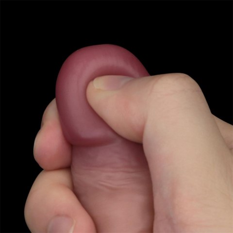 7.5'' Sliding Skin Pro II Dual Layer Silicone Dong