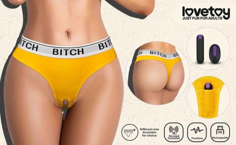 Bitch Vibrating Panties XS/S