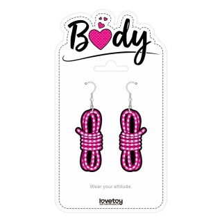 Body Modern Knot Earrings