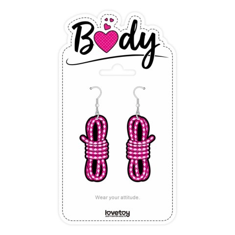 Body Modern Knot Earrings