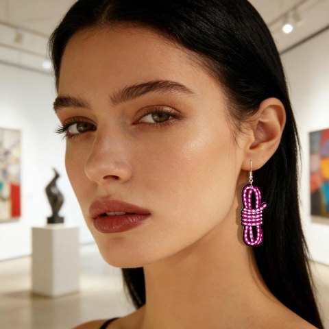Body Modern Knot Earrings