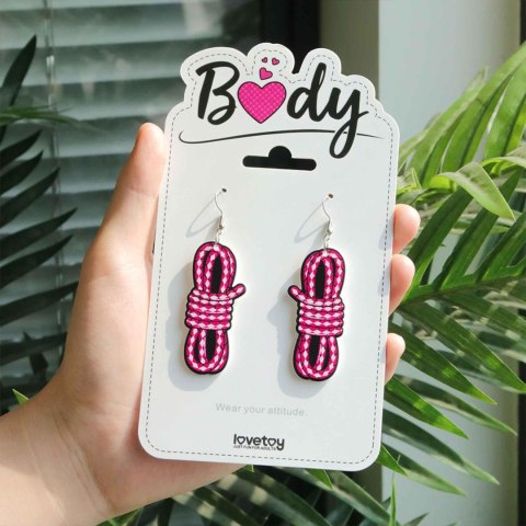 Body Modern Knot Earrings
