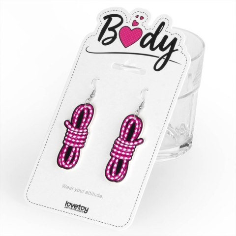 Body Modern Knot Earrings