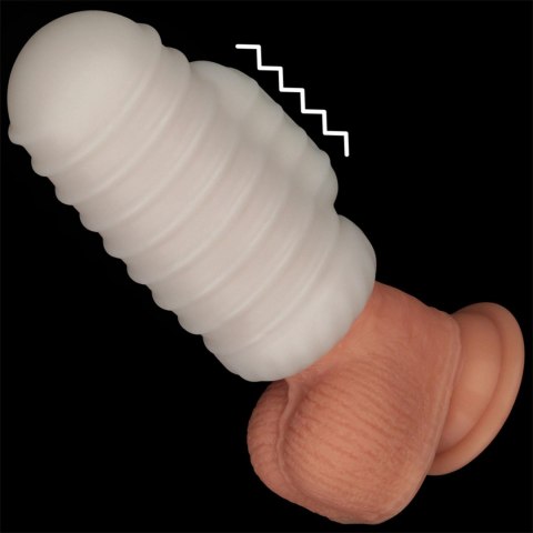 Knights Ring Vibrating Dual Purpose Sleeve-Wavy