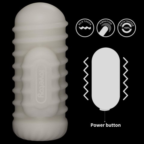 Knights Ring Vibrating Dual Purpose Sleeve-Wavy