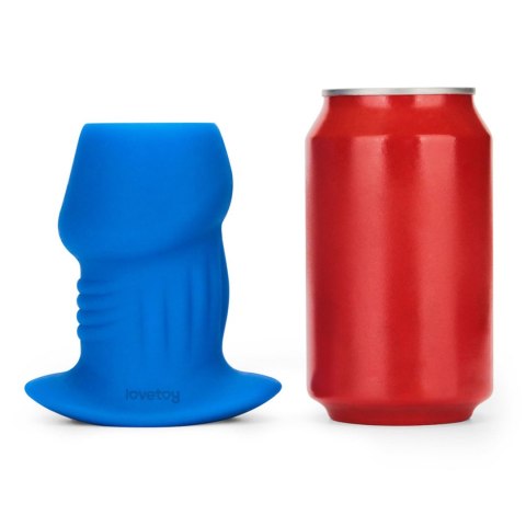 Ribbed Peeper Silicone Anal Plug
