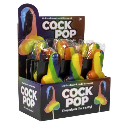 Sexy lizak tęczowy penisek