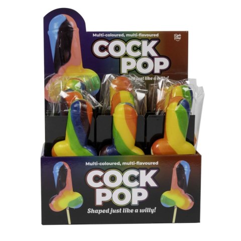 Sexy lizak tęczowy penisek