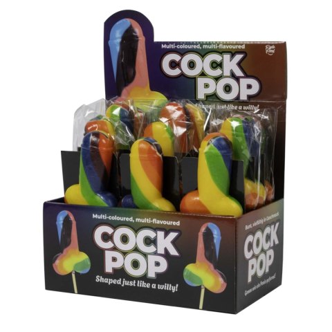Sexy lizak tęczowy penisek