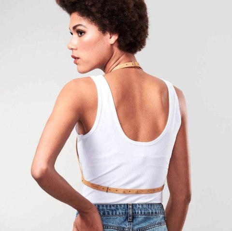 Bijoux Indiscrets - MAZE Halter Bra Harness Brown Bijoux Indiscrets - MAZE Halter Bra Harness Brown