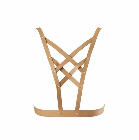 Bijoux Indiscrets - MAZE Net Cleavage harness Brown Bijoux Indiscrets - MAZE Net Cleavage harness Brown