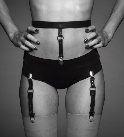 Bijoux Indiscrets - MAZE Suspender Belt for Underwear & Stockings Brown Bijoux Indiscrets - MAZE Suspender Belt for Underwear & Stockings Brown