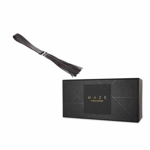 Bijoux Indiscrets - MAZE Tassel Flogger Black Bijoux Indiscrets - MAZE Tassel Flogger Black