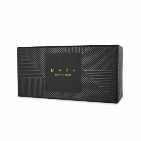 Bijoux Indiscrets - MAZE Wide Cuffs Black Bijoux Indiscrets - MAZE Wide Cuffs Black