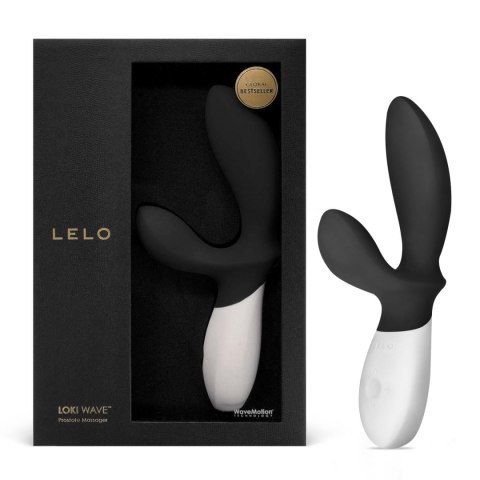 Frykcyjny stymulator prostaty Lelo Loki Wave Obsydian Black Frykcyjny stymulator prostaty Lelo Loki Wave Obsydian Black