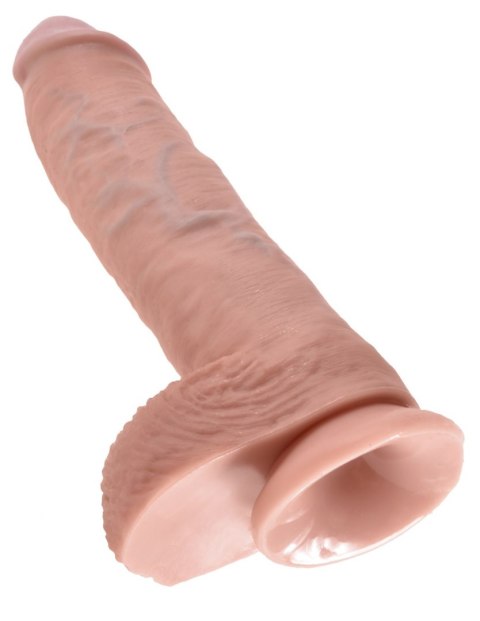 King Cock 10" Cock with Balls Flesh King Cock 10" Cock with Balls Flesh