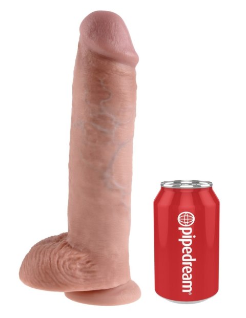 King Cock 11" Cock with Balls Flesh King Cock 11" Cock with Balls Flesh