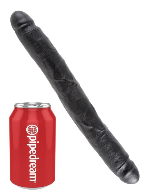 King Cock 12" Slim Double Dildo Black King Cock 12" Slim Double Dildo Black