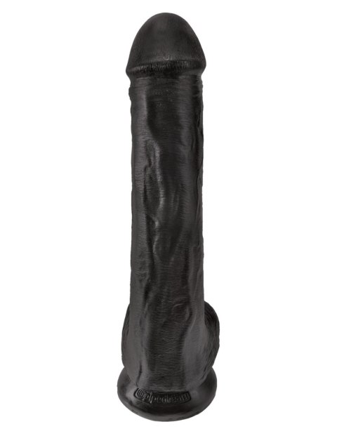 King Cock 13" Cock with Balls Black King Cock 13" Cock with Balls Black