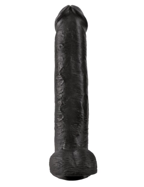 King Cock 15" Cock with Balls Black King Cock 15" Cock with Balls Black