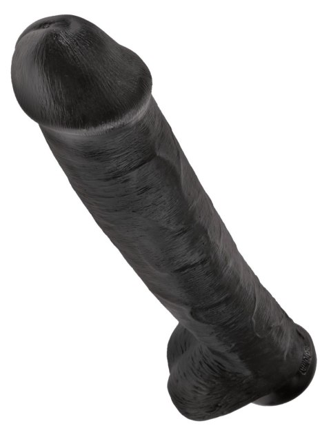 King Cock 15" Cock with Balls Black King Cock 15" Cock with Balls Black