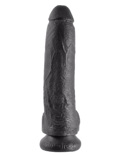 King Cock 9" Cock with Balls Black King Cock 9" Cock with Balls Black