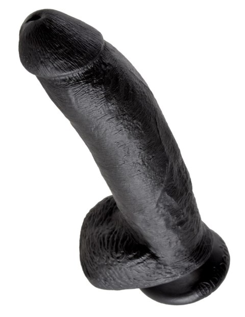 King Cock 9" Cock with Balls Black King Cock 9" Cock with Balls Black