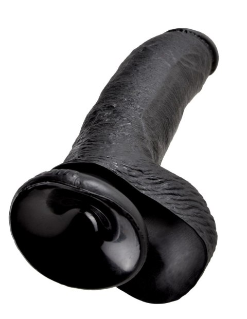 King Cock 9" Cock with Balls Black King Cock 9" Cock with Balls Black
