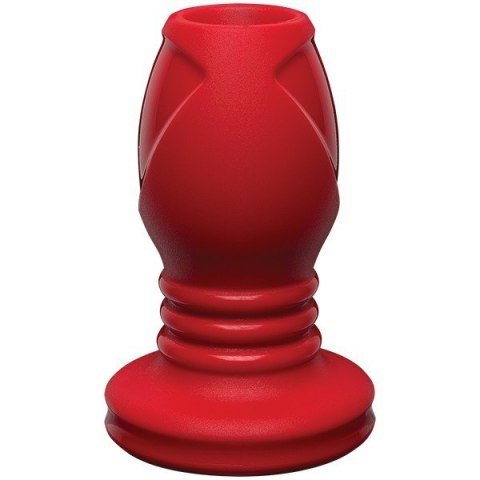 Kink Wet Works Explore - Platinum Premium Silicone Plug 4" Red Kink Wet Works Explore - Platinum Premium Silicone Plug 4" Red