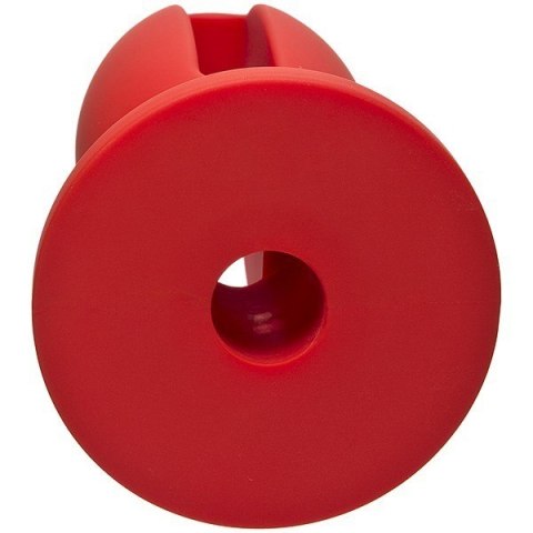 Kink Wet Works Lube Luge - Premium Silicone Plug 6" Red Kink Wet Works Lube Luge - Premium Silicone Plug 6" Red