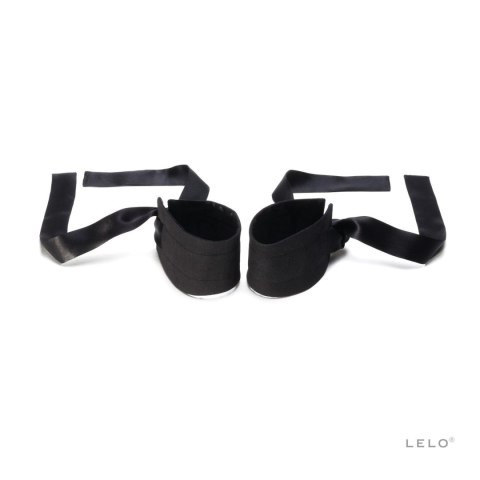 LELO - Etherea Silk Cuffs, czarne LELO - Etherea Silk Cuffs, czarne