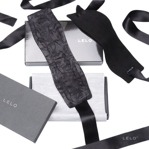 LELO - Etherea Silk Cuffs, czarne LELO - Etherea Silk Cuffs, czarne