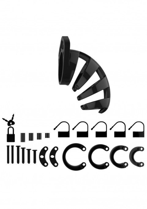 Model 02 - Chastity - 3.5" - Cock Cage - Black Model 02 - Chastity - 3.5" - Cock Cage - Black